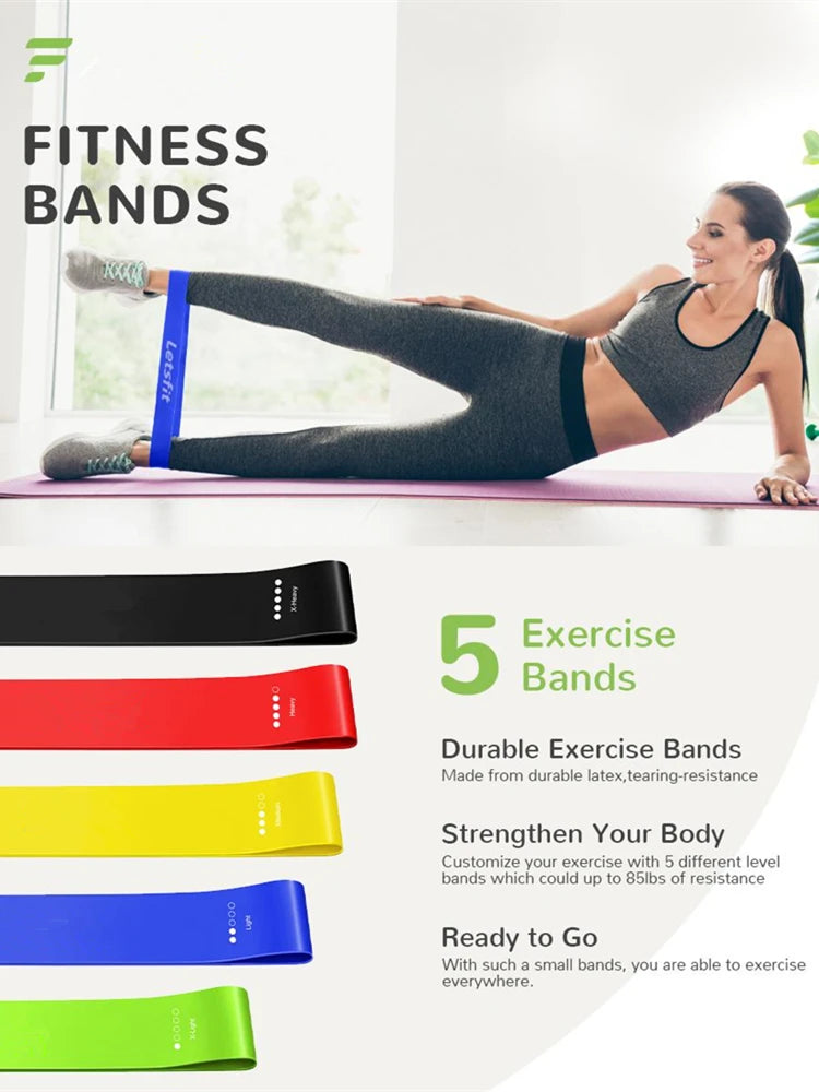 YUNEXA Widerstandsstangen- und -bänder-Set – Vielseitiges Fitnessgerät für Zuhause und unterwegs mit mehreren Varianten für Krafttraining – Pilates, Crossfit, Yoga, Bodybuilding