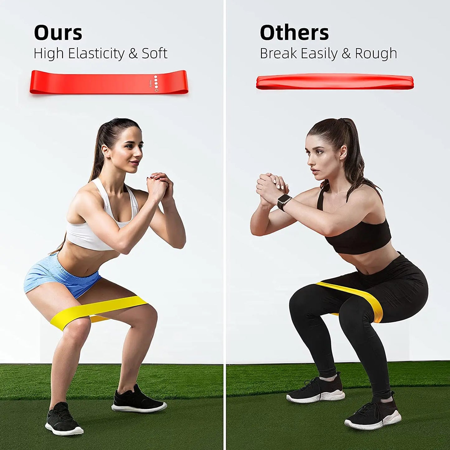 YUNEXA Widerstandsstangen- und -bänder-Set – Vielseitiges Fitnessgerät für Zuhause und unterwegs mit mehreren Varianten für Krafttraining – Pilates, Crossfit, Yoga, Bodybuilding