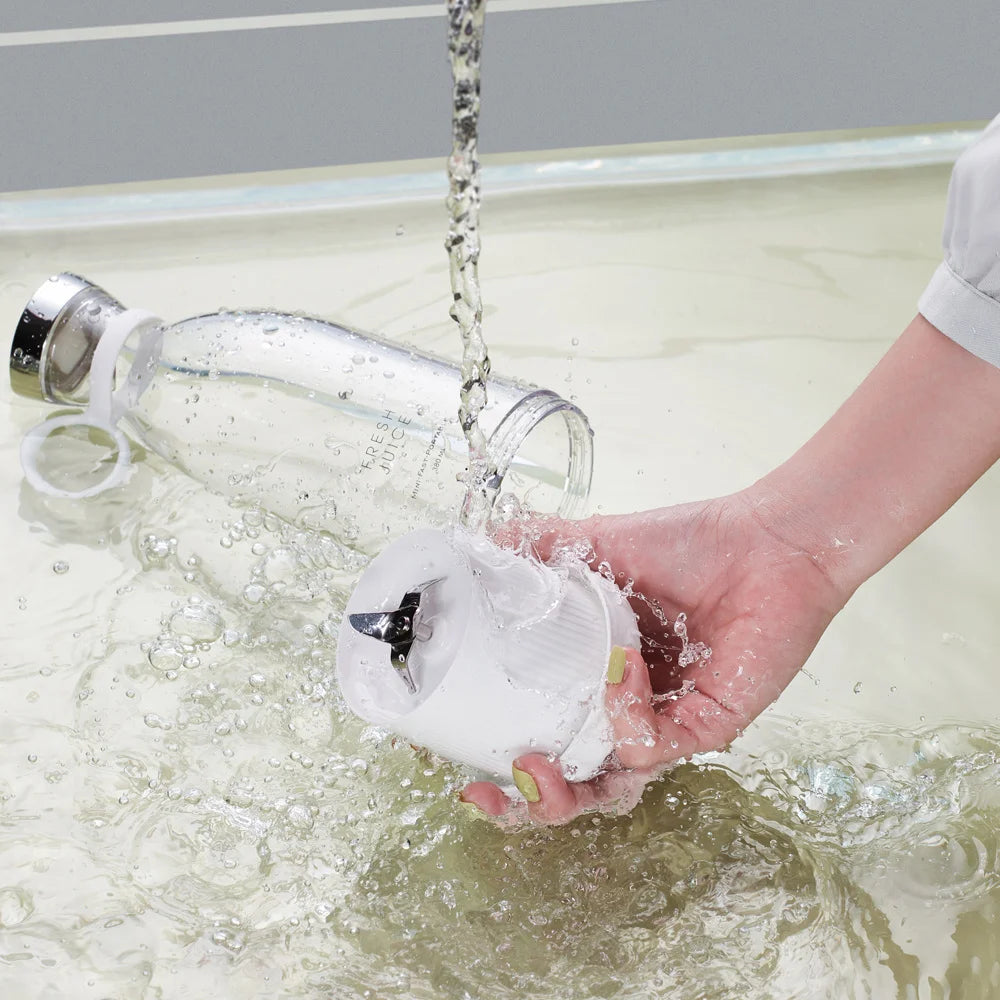 YUNEXA 350ML Elektrischer Entsafter – Frischer Saft jederzeit und überall