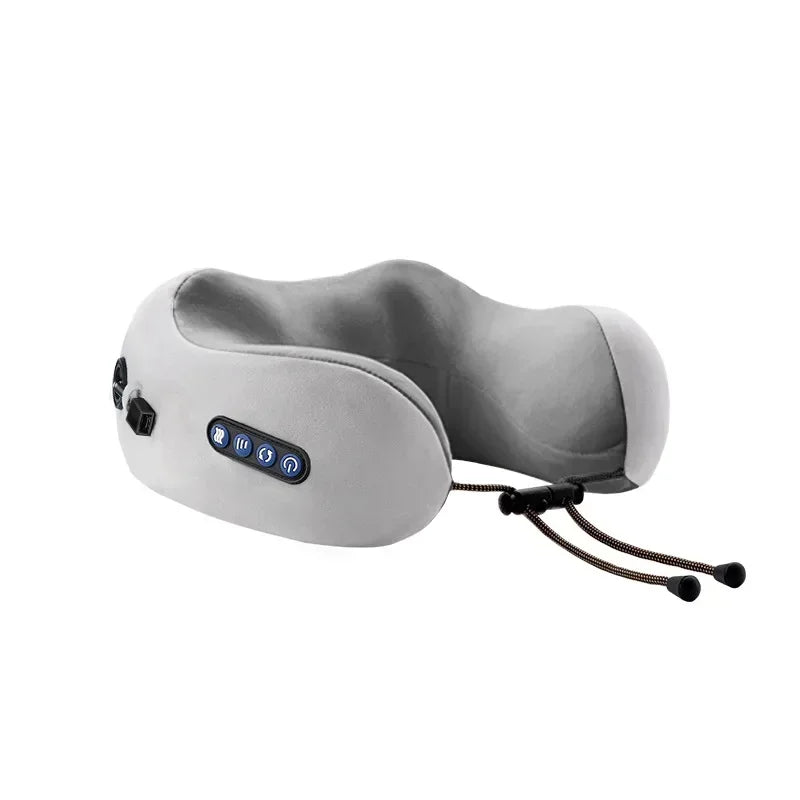 YUNEXA U-Shaped Rechargeable Neck Massager Pillow – Portable Shoulder and Cervical Massager for Relaxation and Comfort