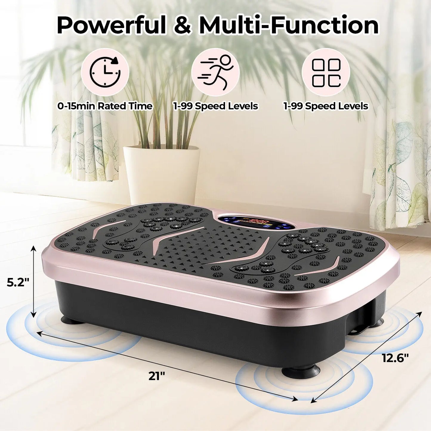 YUNEXA Vibrationsplatten-Trainingsgerät