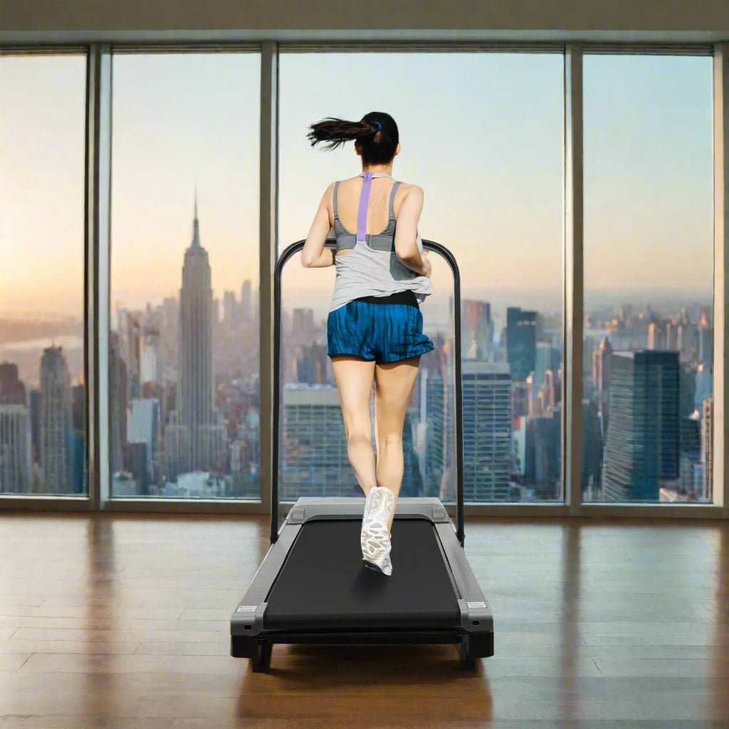 YUNEXA Foldable Treadmill – Compact, Quiet, and Efficient Home Fitness Solution