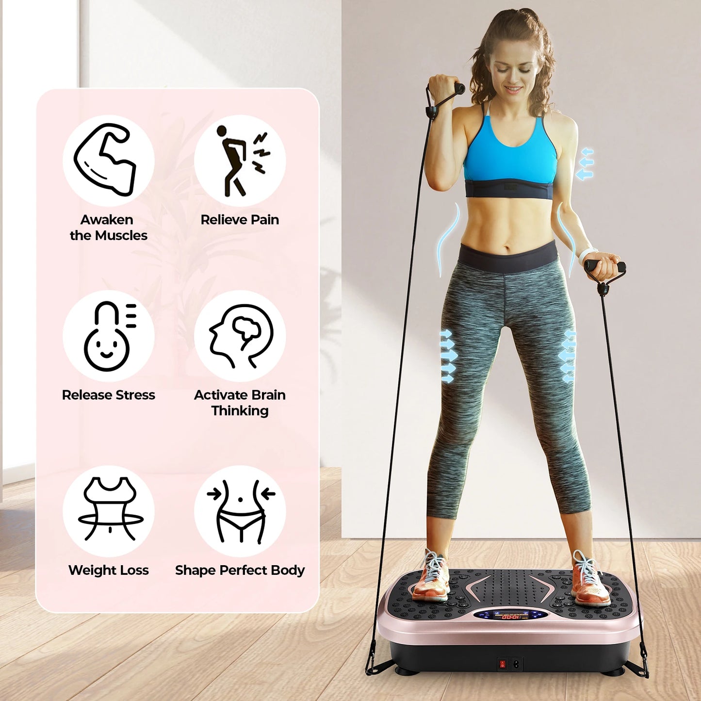 YUNEXA Vibrationsplatten-Trainingsgerät