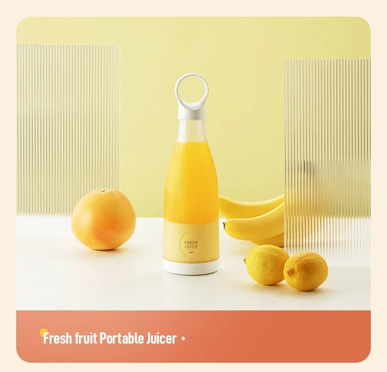 YUNEXA 450ML Electric Juicer – Fresh Juice Anywhere, Anytime