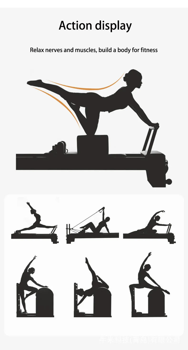 YUNEXA Pilates Stabilstuhl