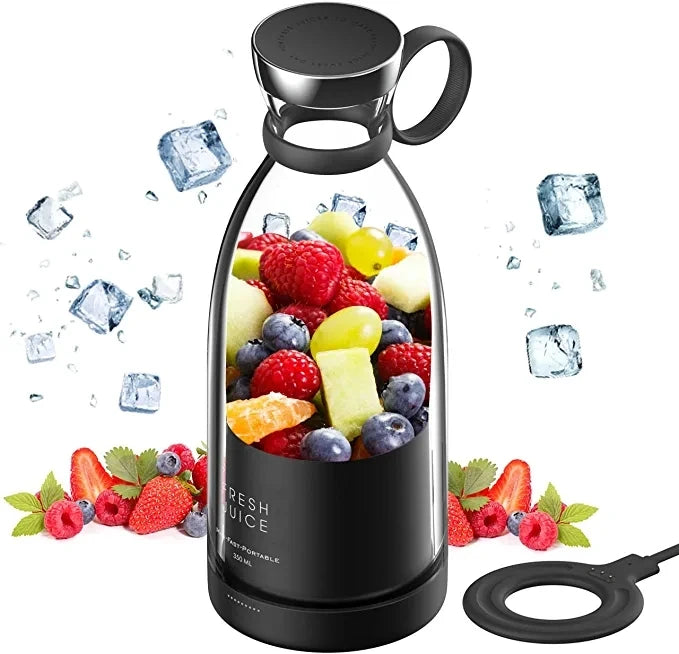 YUNEXA 350ML Elektrischer Entsafter – Frischer Saft jederzeit und überall