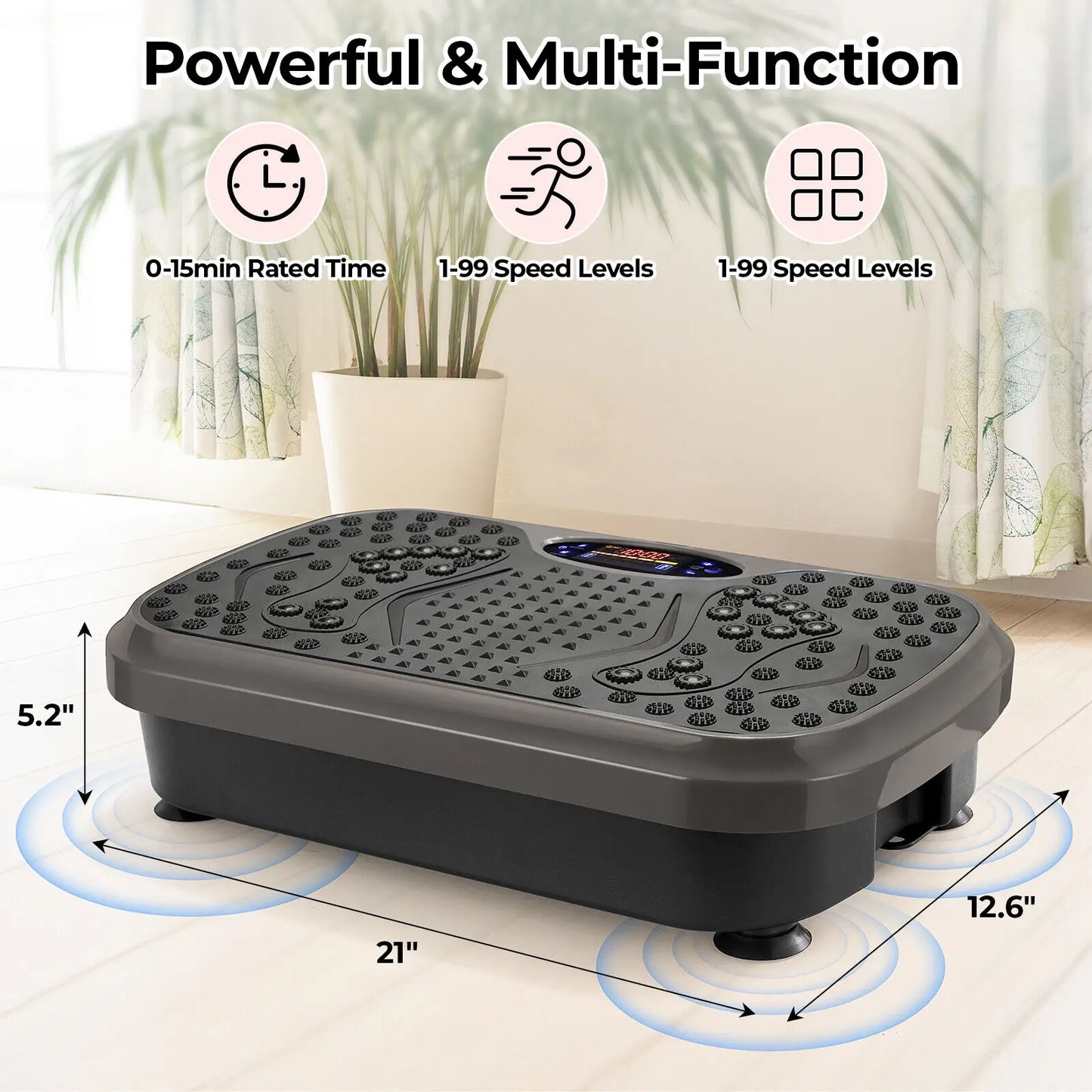 YUNEXA Vibrationsplatten-Trainingsgerät