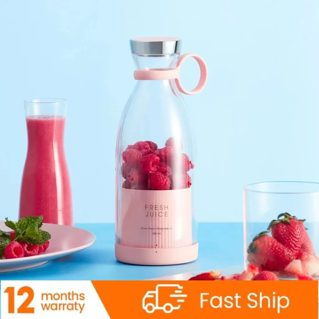 YUNEXA 350ML Elektrischer Entsafter – Frischer Saft jederzeit und überall