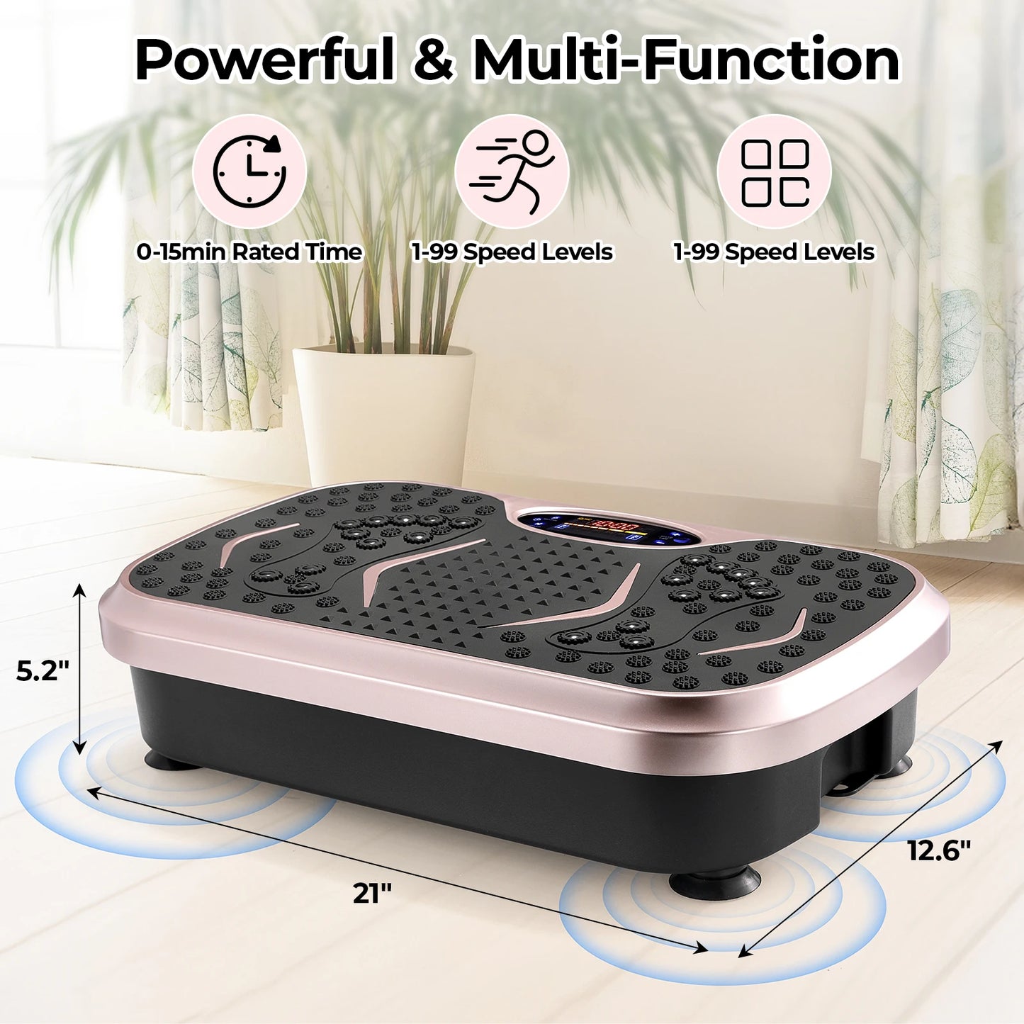 YUNEXA Vibrationsplatten-Trainingsgerät