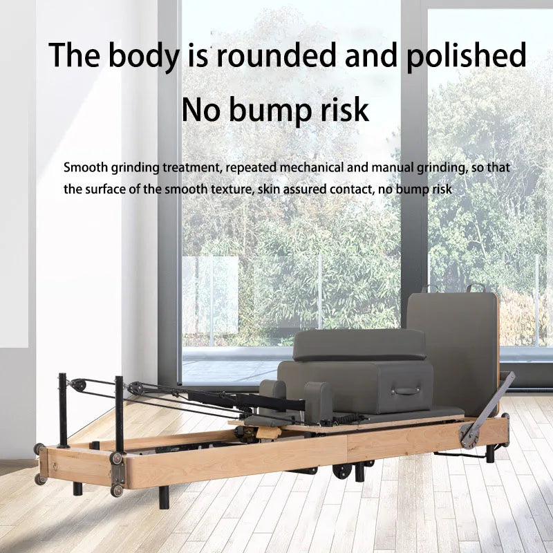 Elevate Your Pilates Training with YUNEXA Foldable Pilates Reformer Machine