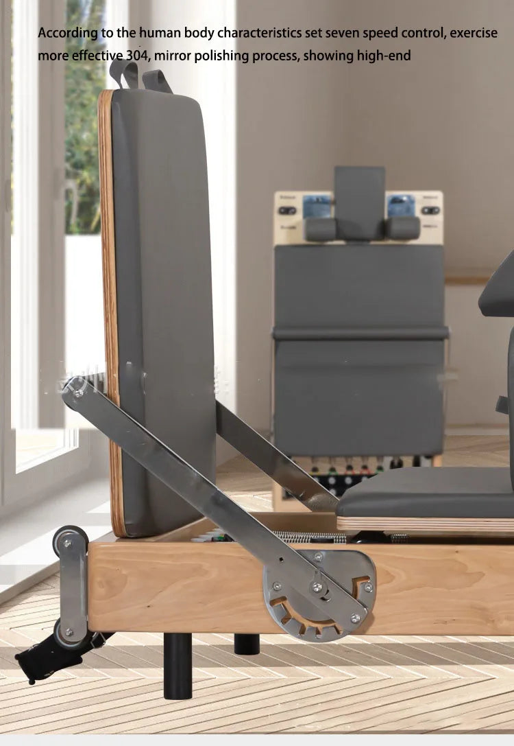 Elevate Your Pilates Training with YUNEXA Foldable Pilates Reformer Machine