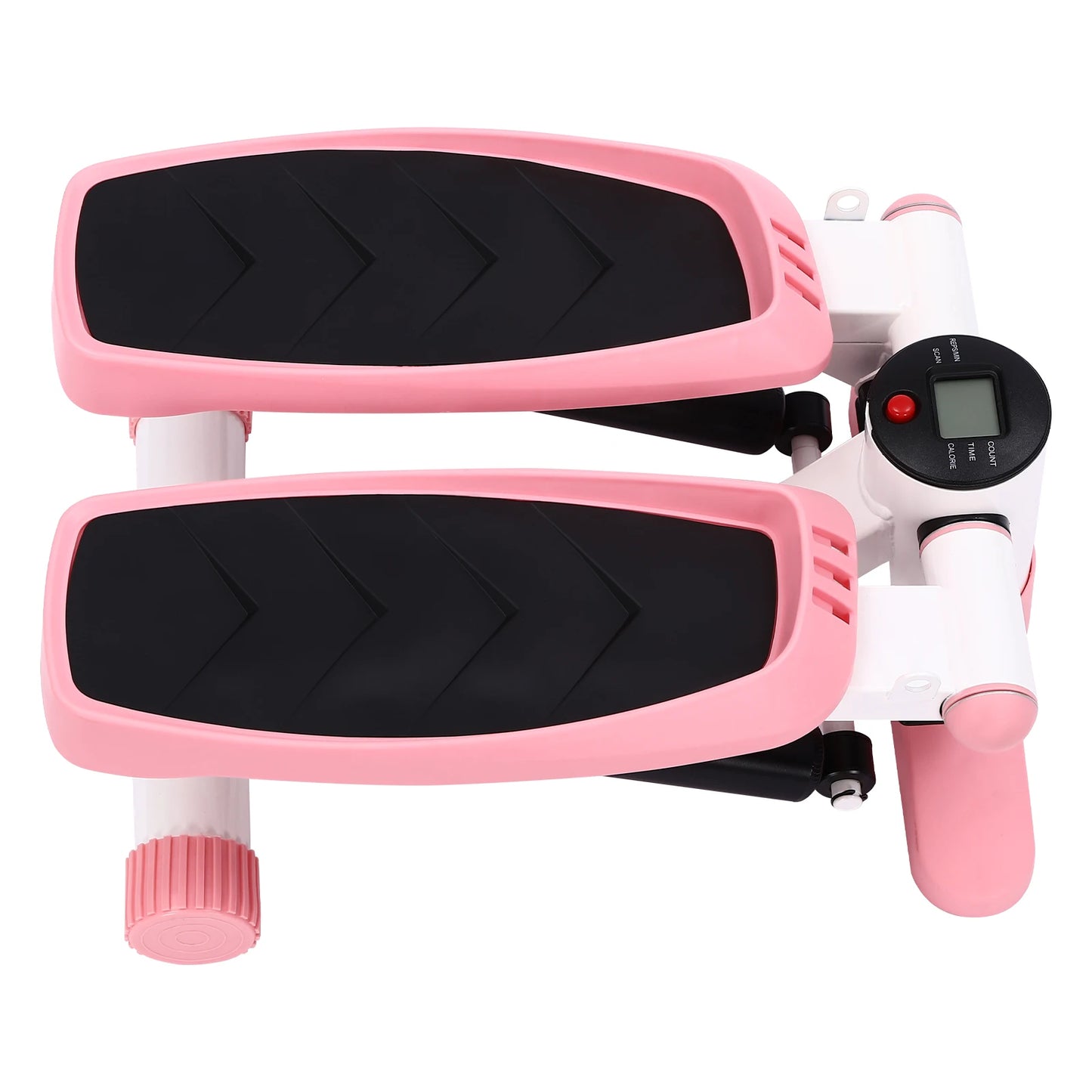 YUNEXA Fitness Stepper with resistance bands, LED display, and ergonomic design for effective home workouts.