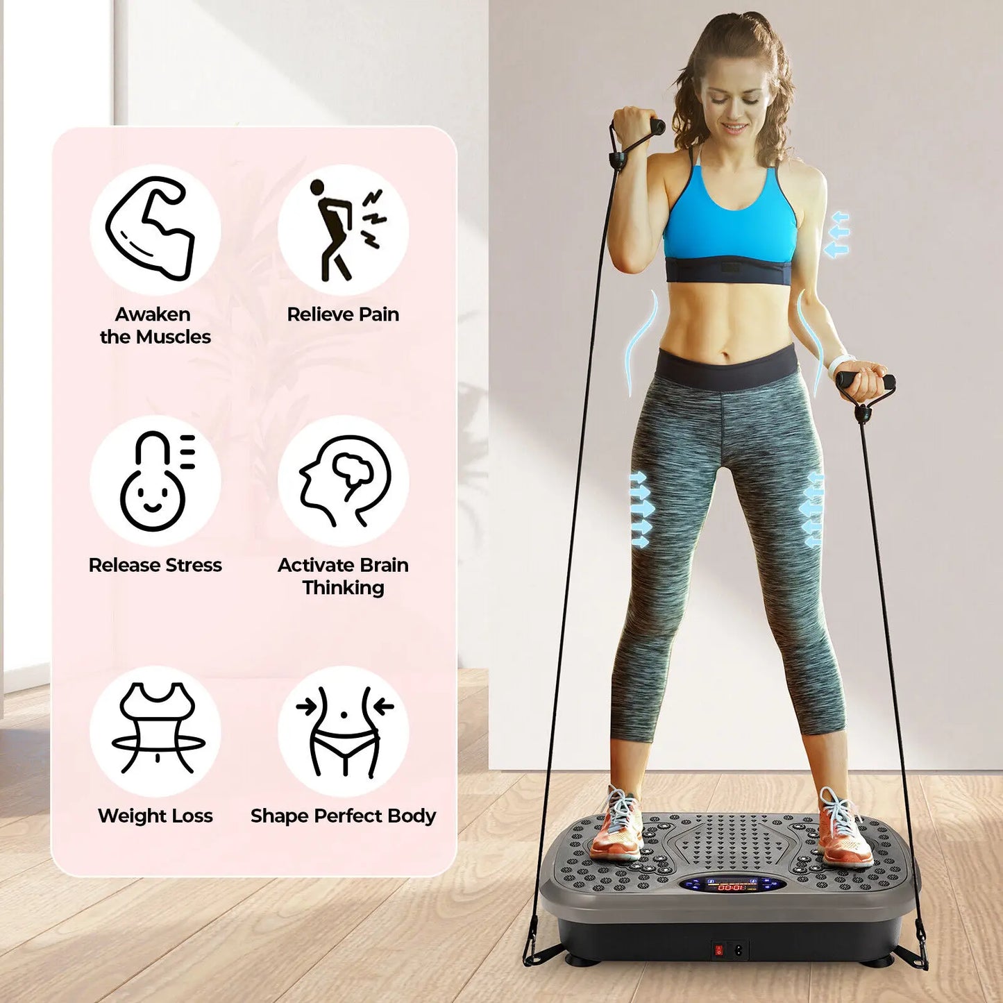 YUNEXA Vibrationsplatten-Trainingsgerät