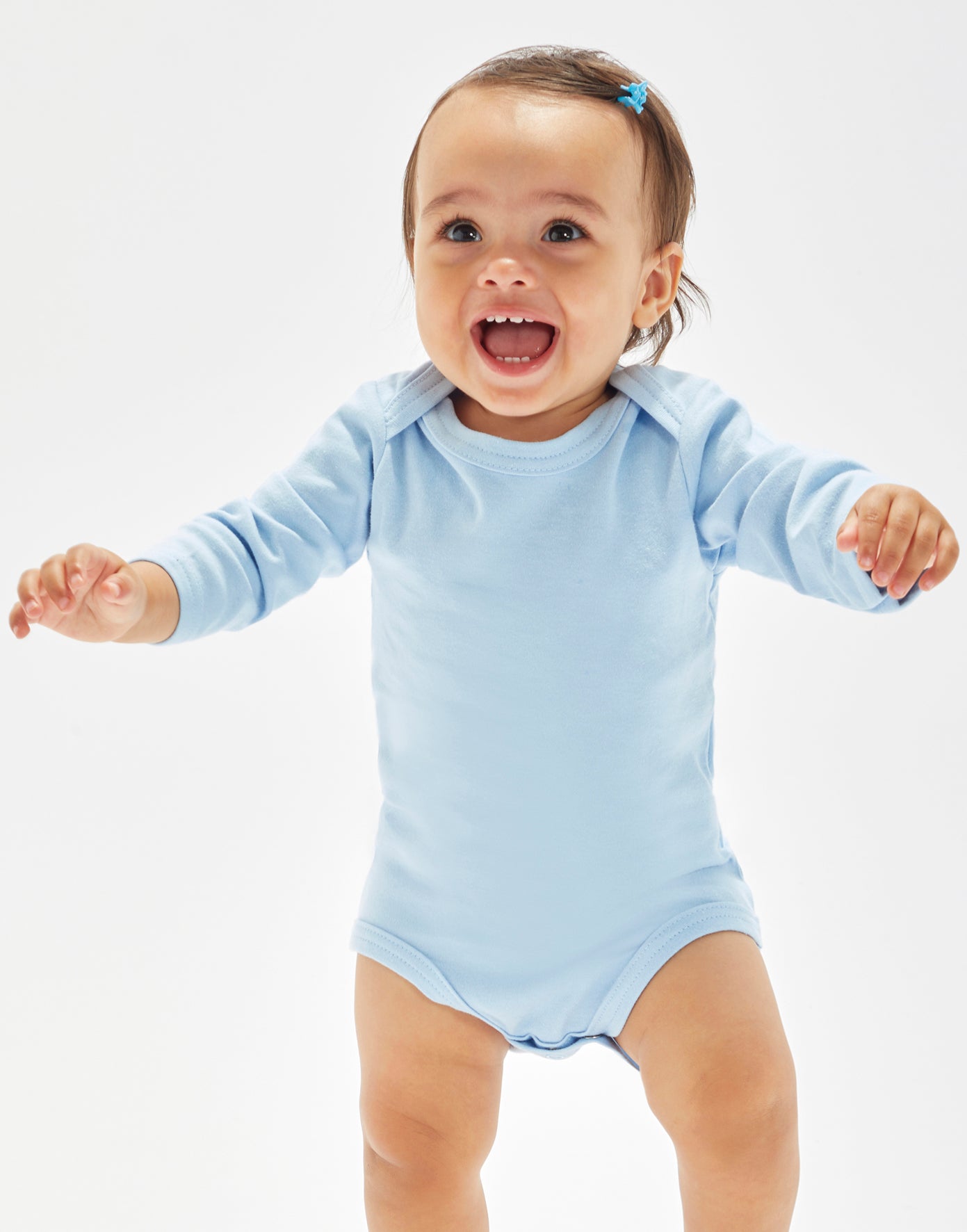YUNEXA Customizable Baby Long Sleeve Bodysuit