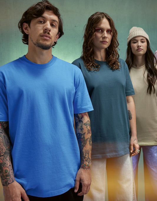 YUNEXA Anpassbares reguläres T-Shirt