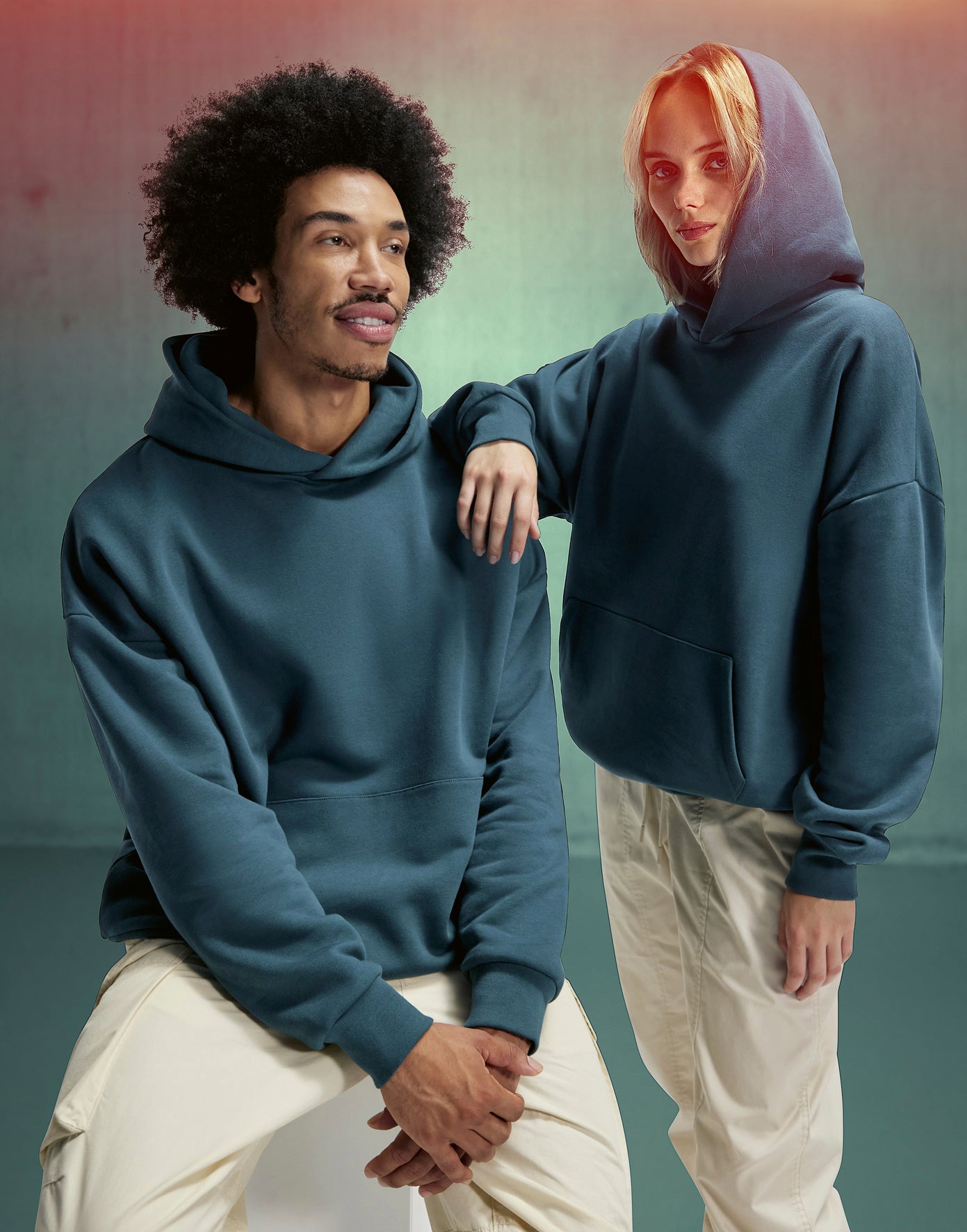 YUNEXA Customizable Oversized Hoodie