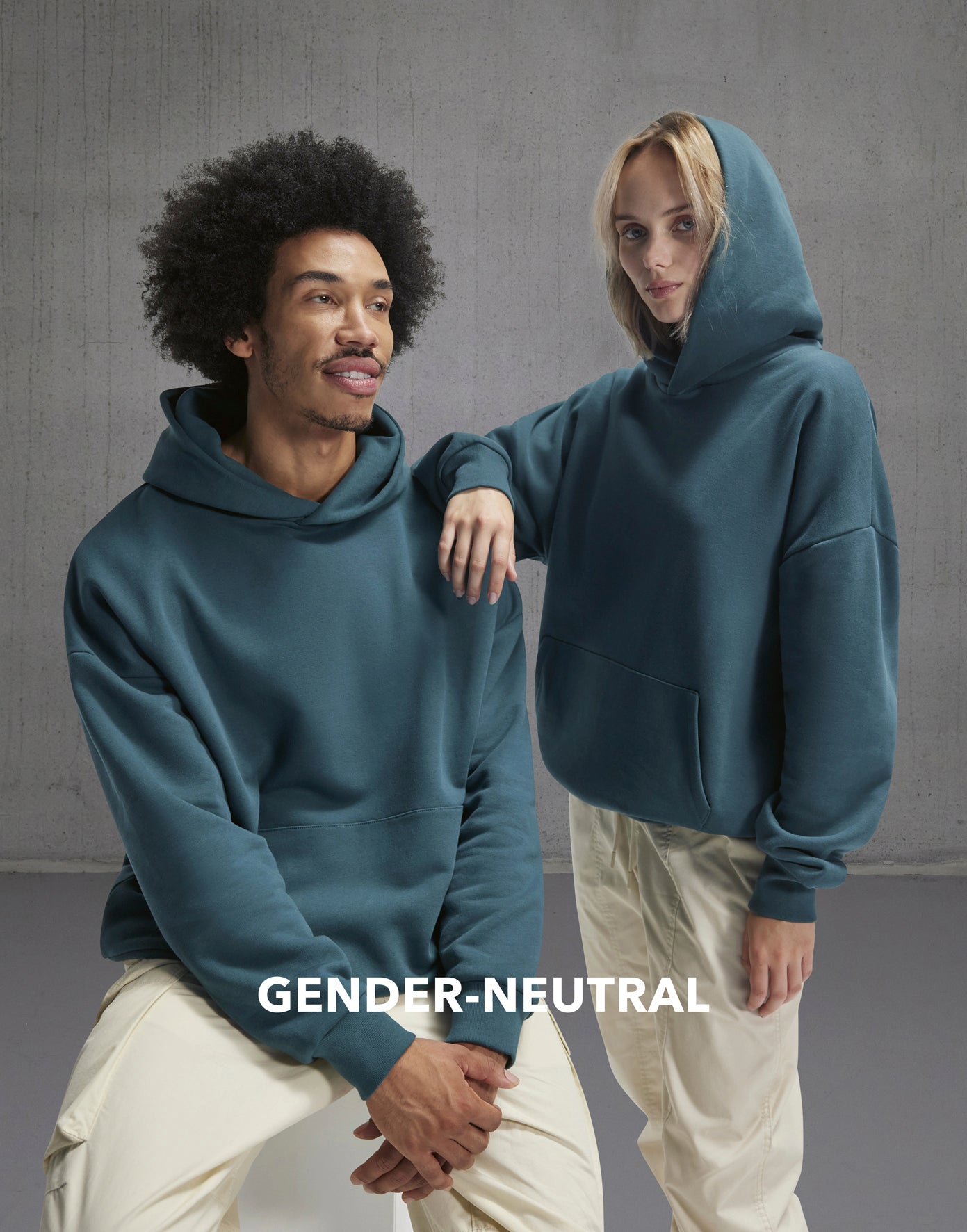 YUNEXA Customizable Oversized Hoodie
