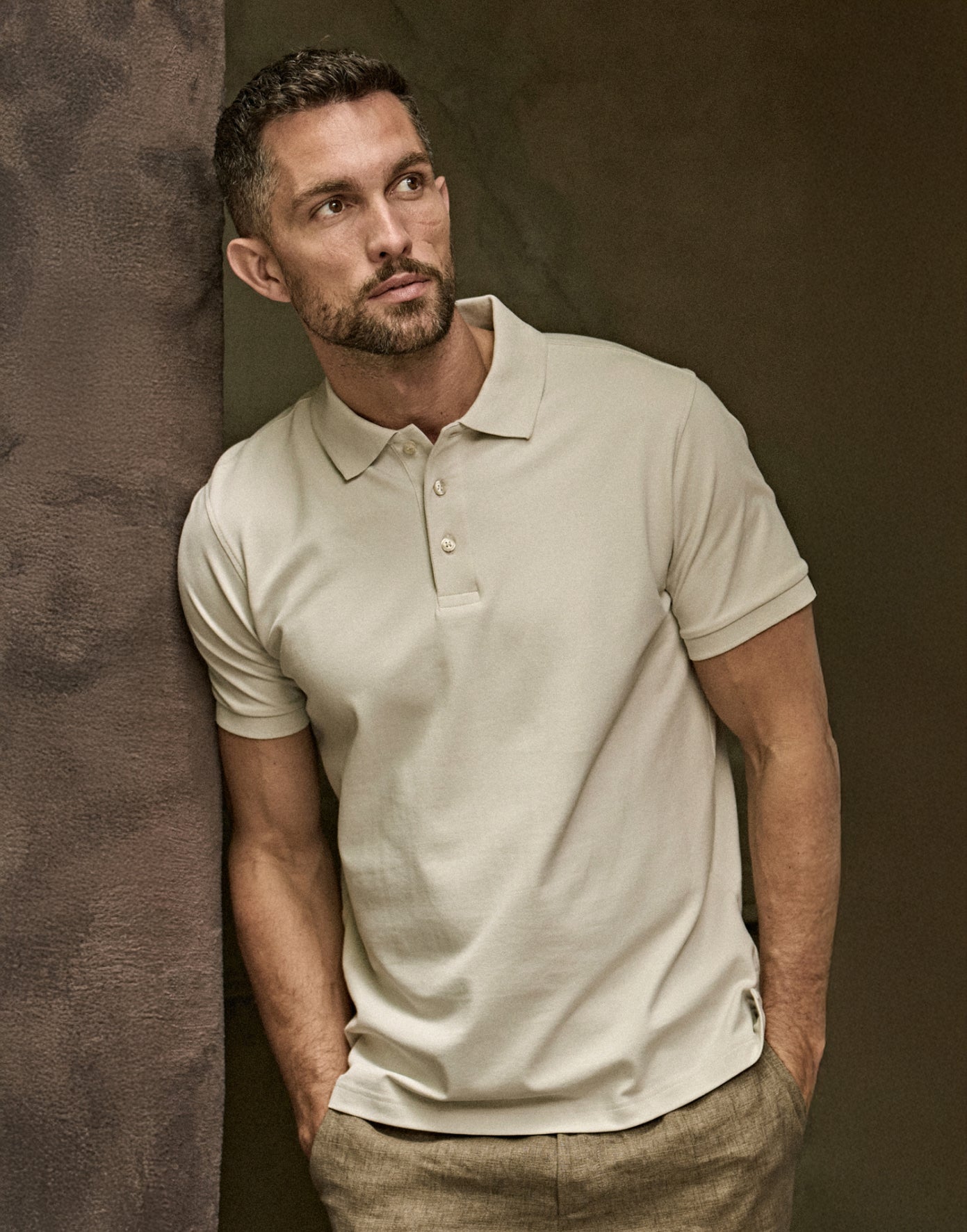 YUNEXA Customizable Premium Stretch Polo