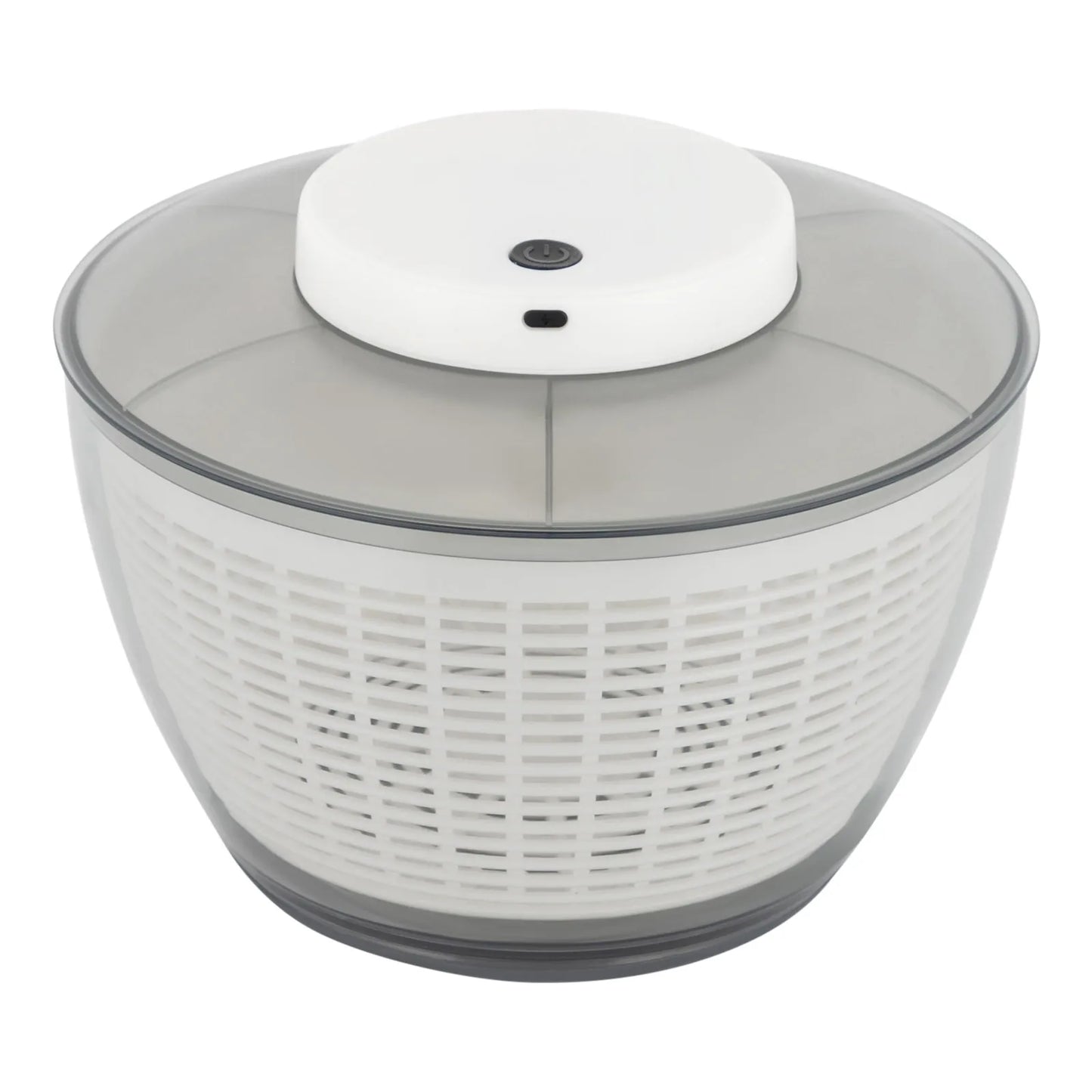 YUNEXA™ Electric Salad Spinner Pro | USB Rechargeable High-Speed Vegetable Dryer – 4.75L