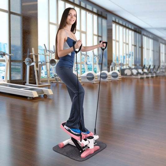 Fitness Stepper Portable, Fitness Mini Stepper for Home Office Workout Gym, Exercise Stepping Machine