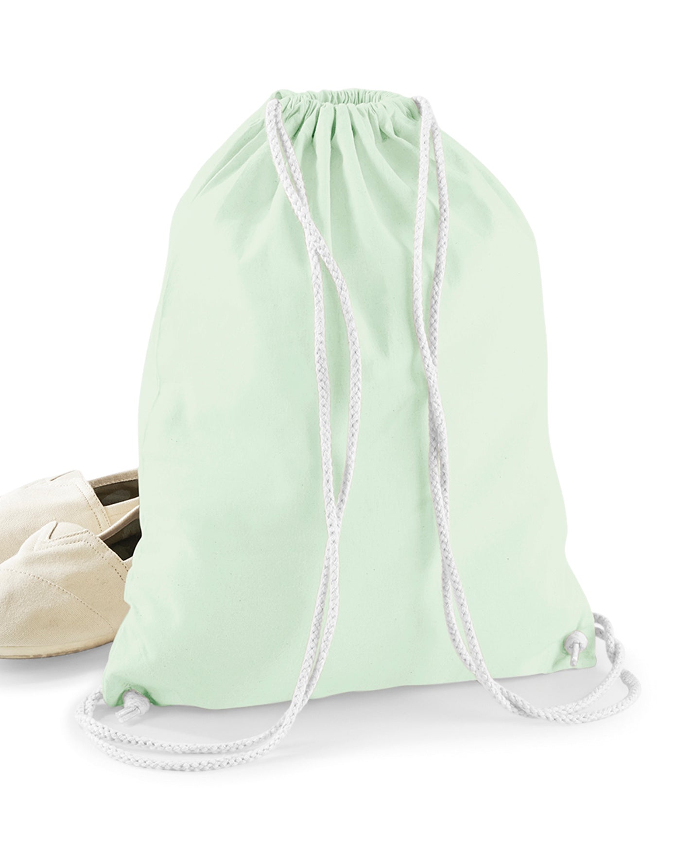 Pastel Mint/White: back